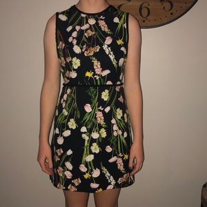 Victoria Beckham floral dress